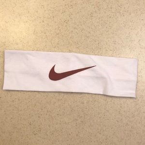 White Nike Headband